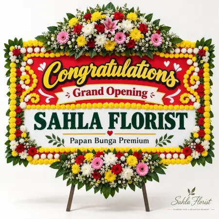 Papan Bunga Ucapan Selamat Sumenep